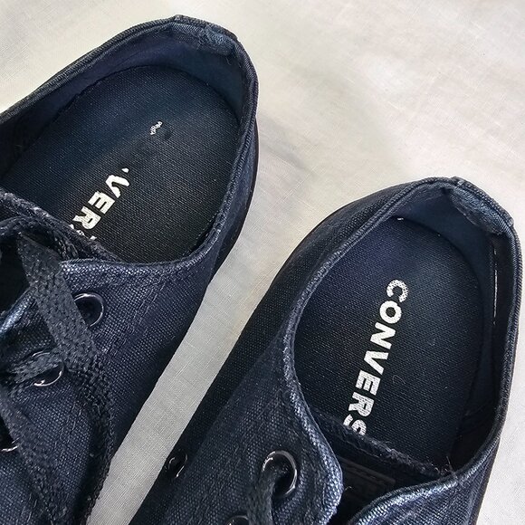 Converse Chuck Taylor All Star Canvas Low Top Sneakers Monochrome M5039 11.5 - Picture 8 of 10